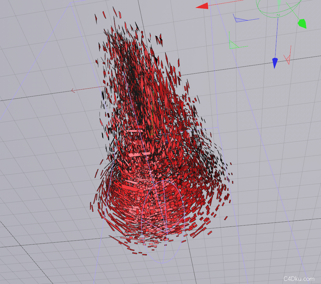 龙卷风3d模型c4d格式