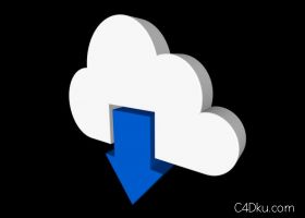 C4D创意云下载3D图标
