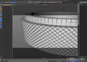 用C4D软件制作凹凸纹理导管建模视频教程讲解