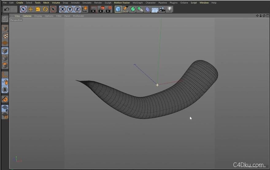 C4DR20新功能创建体积网格红辣椒建模OC渲