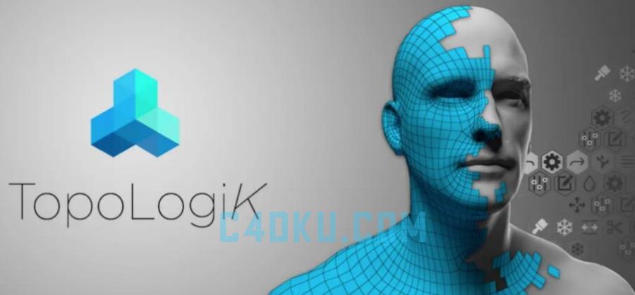 TopoLogiK V1.11模型重新拓扑插件支持3DS Max 2013~2020版本3D资源下载-C4D库