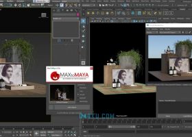 MaxToMaya v2.0C插件将Max场景工程与Maya模型互导转换工具