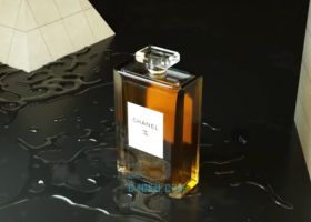 C4D制作流体动态视觉香水瓶产品场景Octane Render案例教程