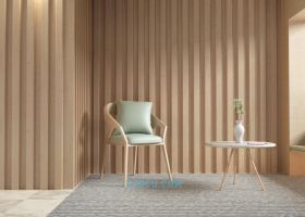 C4D建模立体房间装修极简室内空间休闲椅子茶几