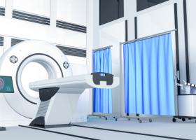 医疗科技核磁共振医疗场景三维模型
