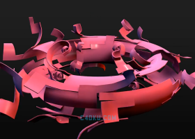 C4D卷纸展开折叠脚本CodeVonc Unfolder v1.3.2支持R13-R19